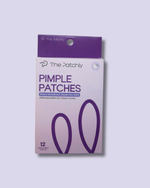 Patchly Hydrocolloid Pimple Patches – 12 Pack