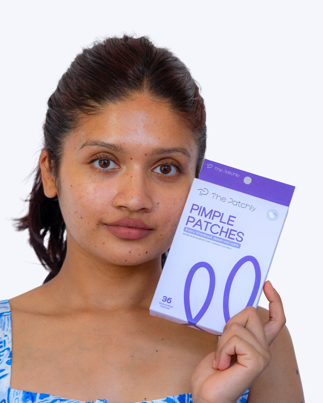 Patchly Hydrocolloid Pimple Patches – 36 Pack